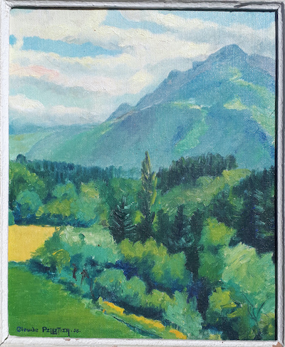 La pointe d'Andey - Claude Pelletier - 1956 La pointe d'Andey - Claude Pelletier - 1956