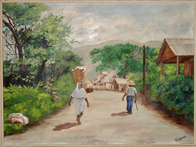 peinture haitienne de Raoul Dupoux peinture haitienne de Raoul Dupoux