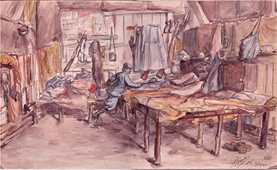 Jules Pinasseau - Campagne de Belgique - 1917