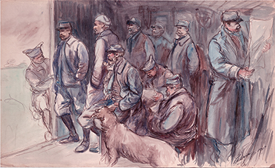 Jules Pinasseau - Campagne de Belgique - 1917