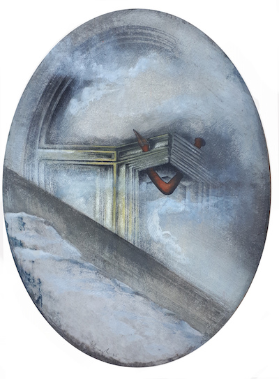 Rolf Ibach - Dessin sur carton, techniques mixtes - 1985 Rolf Ibach - Dessin sur carton, techniques mixtes - 1985