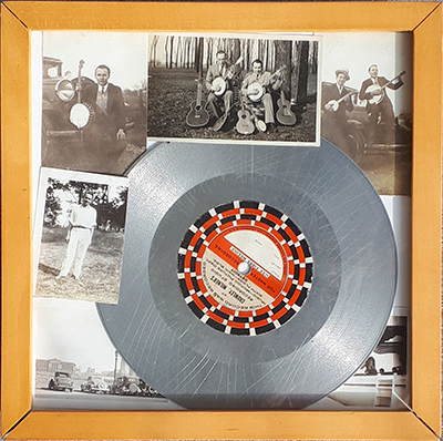 Yves Chériez au bandjo-Detroit, Michigan - 1929