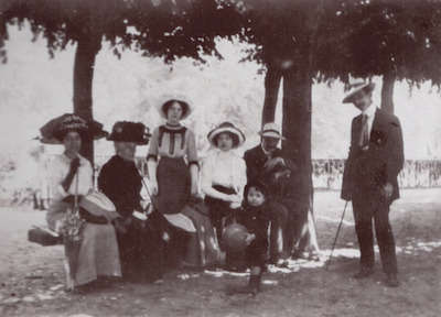 1916 - Andree, Charles, Yves, Alix et...