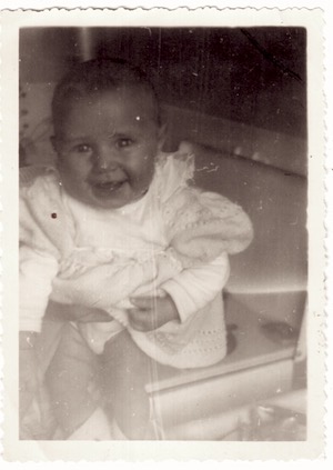 Claudine - 4 mois - 1956