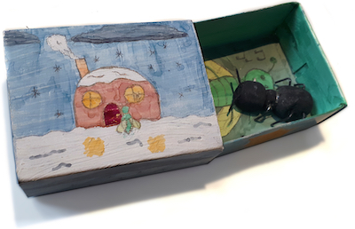 La cigale et la fourmi d'Hermione-