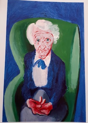 David-Kockney-My-mother