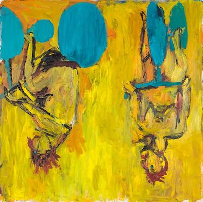 die-madchen-von-olmo-ii-Georg Baselitz
