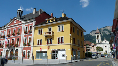 Bonneville, rue de l'église