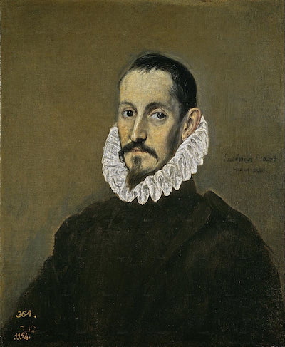 El-Greco - portrait d'un homme - 1580