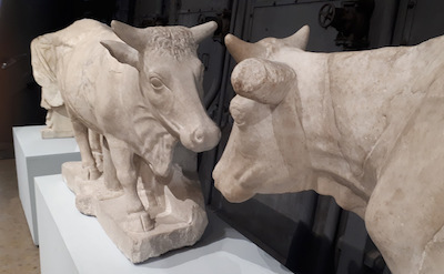 Scene pastorale - Marbre, période augustiniene