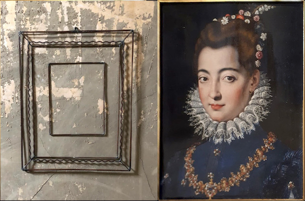 Jacopo Zucchi - 1540-1590 - portrait d'une Dame Jacopo Zucchi - 1540-1590 - portrait d'une Dame