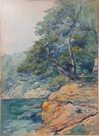 Paysage méditerranéen de Jules Pinasseau