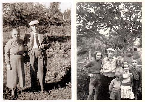Marcelle et Antoine Boyer - Été 1955